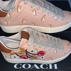 NEW Coach Cherry Blossom Sneaker Size 7